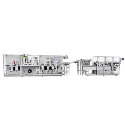 Verpackungssystem mit Kartoniermodul - BPL150 - Jornen Machinery Co., Ltd - automatisch / Roboter / intermittierend