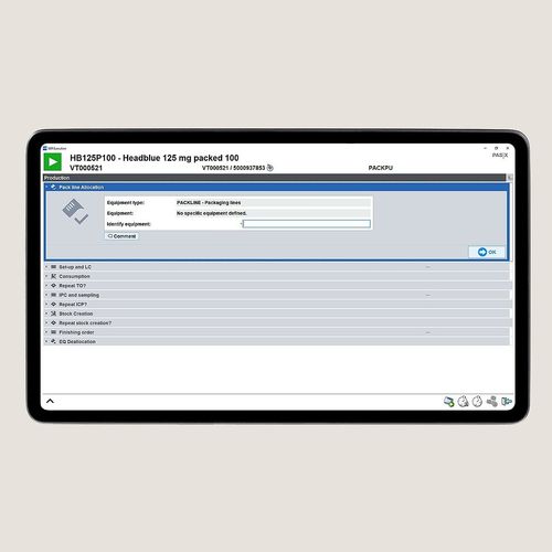 Projektentwicklungssoftware - PAS-X MBR - Körber Pharma - Fertigung / Steuerung / für die Pharmaindustrie
