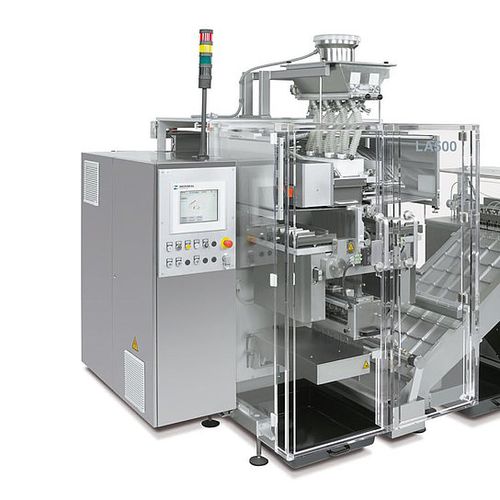 Vertikale Verpackungsmaschine - LA500 - Körber Pharma - Elektronen AES / Tabletten / für Flüssigkeiten