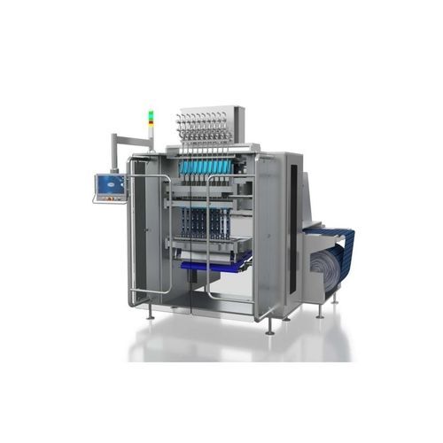 Verpackungsmaschine für Flüssigkeiten - Universal Pack - automatisch / getaktete Funktion / per Gewicht