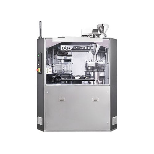 Abfüllanlage für Kapseln - PF-3000  - PTK - automatisch / bodenstehend / für Pulver