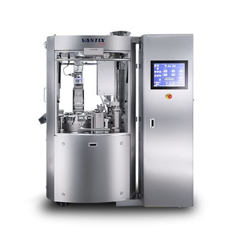 Abfüllanlage für Kapseln - F50 - Sejong Pharmatech - automatisch / Vakuum / per Gewicht