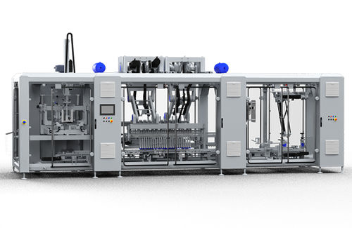 Bodenstehende Verpackungsmaschine - IF 296 - Cama Group - kompakt / für Schachteln / für Flaschen