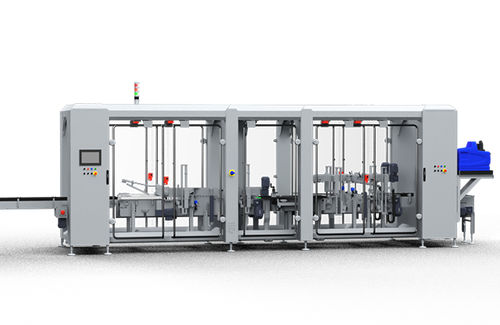 Kontinuierliches Verpackungssystem - CD 58 - Cama Group - elektronisch / intermittierend / drehbar