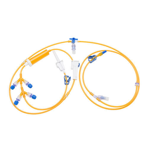 Infusionsset für Chemotherapie - LN series - Eraser Medical - Polyurethan / Polyvinylchlorid / mit Tropfkammer