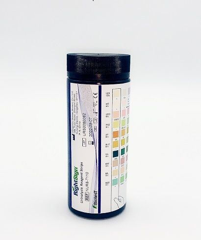 Multi-Parameter-Teststreifen - NURS-T11 - Hangzhou Biotest Biotech Co. Ltd. - Urinanalyse / Protein / Ketonämie