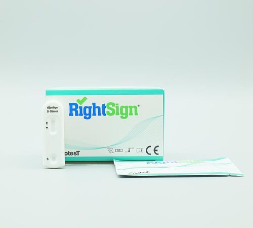 Schnelltest für Thrombose - CDIM-C41 - Hangzhou Biotest Biotech Co. Ltd. - D-Dimer / Vollblut / Serum