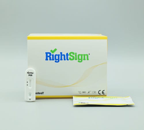 Schnelltest für Drogenscreening - PGB - Hangzhou Biotest Biotech Co. Ltd. - Urin / immunochromatographisch / Streifen