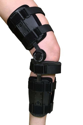 Knieorthese - ARK1011Y - Armor Orthopedics - zur Stabilisierung der Kniebänder / mit Gelenk