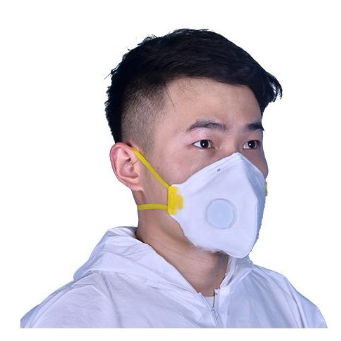 Schutzmaske / EN 149 - WLM2014 - Hubei Wanli Protective Products - FFP1 / mit Exspirationsventil / schalenförmig