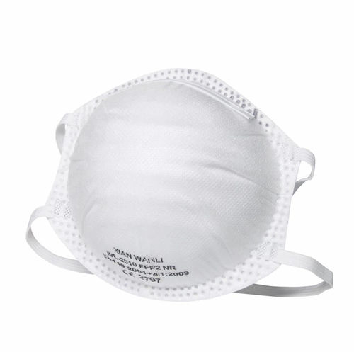 FFP2-Maske - WL-2010 - Hubei Wanli Protective Products - ohne Latex / ohne Ventil / schalenförmig
