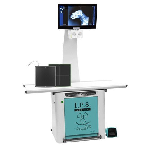 Digitales Veterinär-Röntgensystem - HF 400 II Standard - I.P.S. Medical - mit Tisch