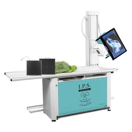 Digitales Veterinär-Röntgensystem - HF 400 II Elite - I.P.S. Medical - mit Tisch