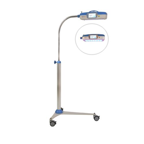 Phototherapielampe für Neugeborene - Istanbul Medikal LTD. ŞTİ. - auf Rollen / Infrarot / Blaues Licht