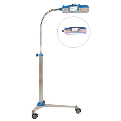 Phototherapielampe für Neugeborene - KMF-01 - Istanbul Medikal LTD. ŞTİ. - auf Rollen / Blaues Licht