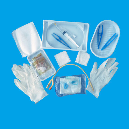 Medizinisches Set / zur Harnsondierung - Changzhou Medical Bioengineering - mit Handschuh / Einweg