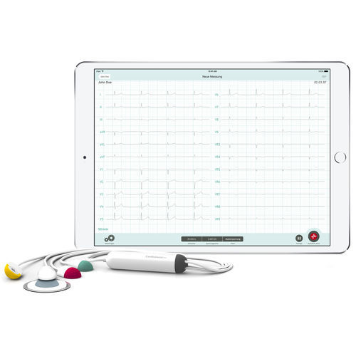 Ruhe-Elektrokardiograph - Pro 12 - CardioSecur - 12 Kanäle / für Tablet