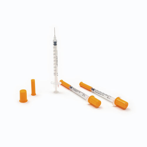 Insulinspritze - Shandong Wuzhou Medical Equipment - 0,5 ml / Gummi / Edelstahl