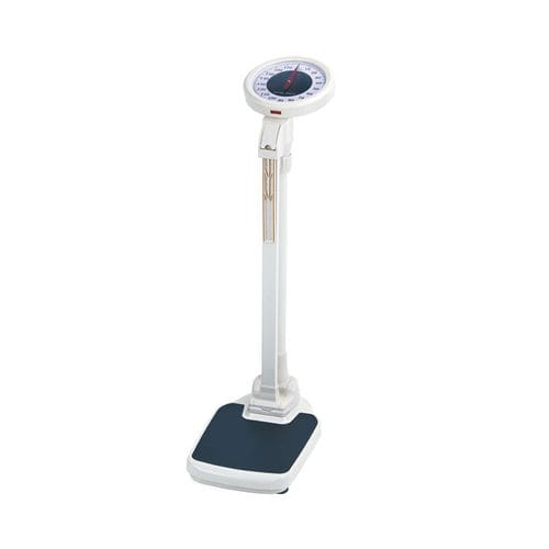 Mechanische Personenwaage - JSA-180 - Zhongshan Jinli Electronic Weighing Equipment Co., Ltd - Säulen / mit Zifferblatt-Anzeige / mit Messlatte