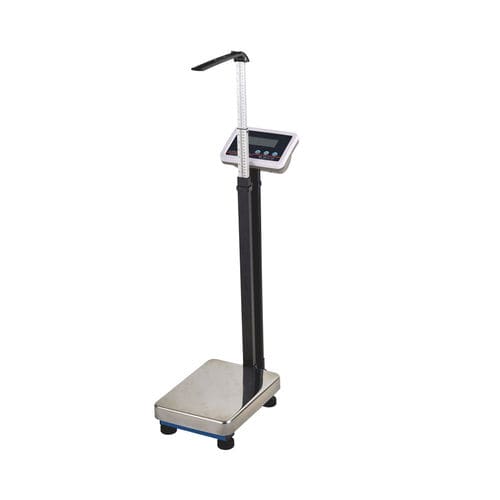 Elektronische Personenwaage - TCS-180L - Zhongshan Jinli Electronic Weighing Equipment Co., Ltd - Säulen / mit Messlatte