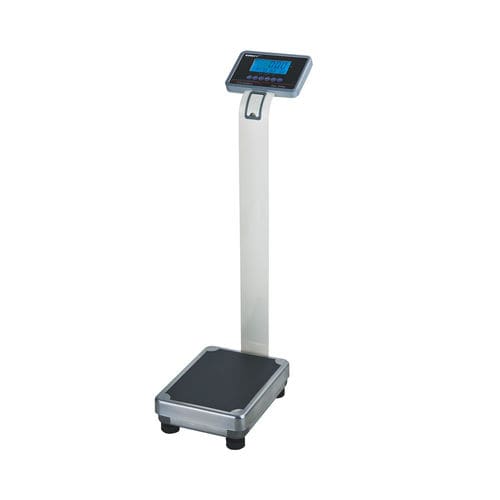 Elektronische Personenwaage - TCS-200LMA-2 - Zhongshan Jinli Electronic Weighing Equipment Co., Ltd - Säulen / mit LCD-Display / mit Messlatte