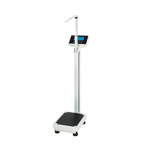 Elektronische Personenwaage - TCS-200LP1 - Zhongshan Jinli Electronic Weighing Equipment Co., Ltd - Säulen / automatisch / mit Messlatte