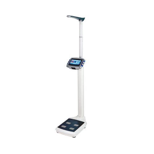 Körper-Analysewaage / Bioimpedanzmessung - BFLA-8 - Zhongshan Jinli Electronic Weighing Equipment Co., Ltd - Säulen / mit Messlatte
