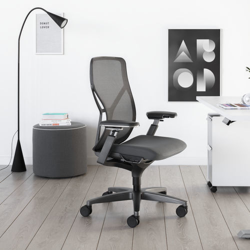Bürostuhl mit Armlehnen - Acuity™ - Allsteel - auf Rollen / mit hoher Rückenlehne / höhenverstellbar