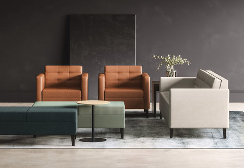 Sofa für Wartezimmer - Ciji - Allsteel - für mehrere Personen / Design