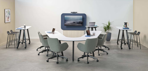 Arbeitstisch - Admix - Allsteel - für Besprechungsraum / Büro / höhenverstellbar