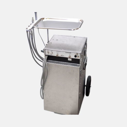 Mobiles Helferinnenelement für Dentaleinheit - SAF-430-3 - Safari Dental inc. - 4 Instrumente