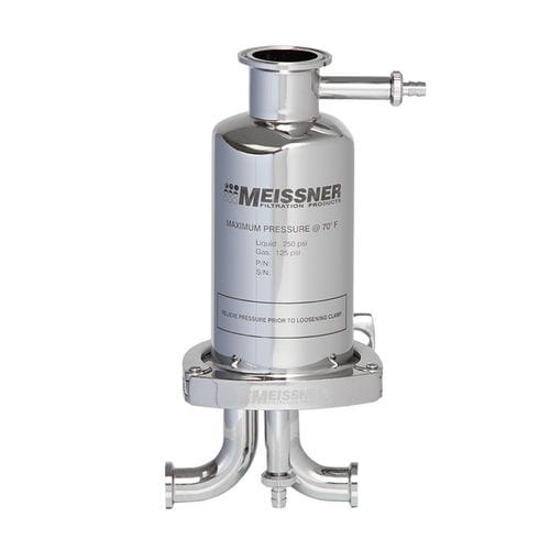 Patronen-Filtergehäuse - Meissner Filtration Products - für Flüssigkeiten / Labor / Edelstahl