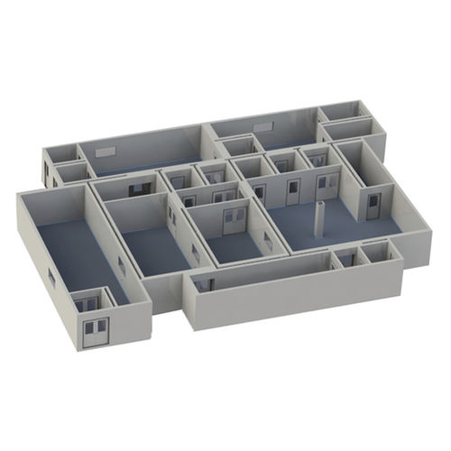 Modularer reinraum - CLEAN3 - AWS BIO PHARMA TECHNOLOGIES - eingebaut