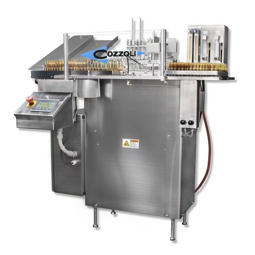 Füll- und Versiegelsystem / für Medikamentenampullen - FPS - Cozzoli Machine Company - getaktete Funktion