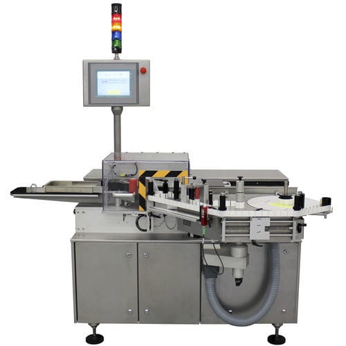 Labeling Maschine / für Flaschen - 601 - Bausch Advanced Technologies - für Ampullen / automatisch / Inline