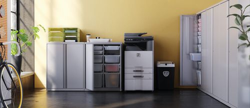 Abstellschrank - Flagship - The HON Company - für Krankenhaus / modular / für Eckeinbau