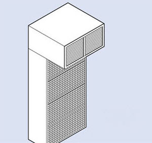 Laminar Flow Modul für Reinraum - Clean Rooms International - wandmontiert / Decken / horizontal