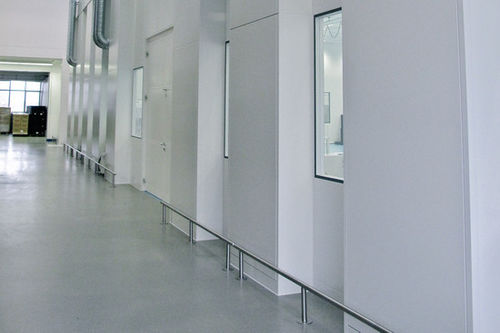 Wandverstärkung für Reinraum - OCTANORM - für die Pharmaindustrie / medizinisch / modular
