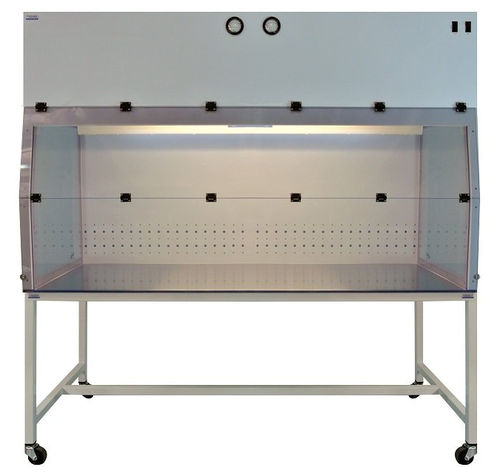 Labor-Abzugshaube - 1000-2-D - CLEATECH - Tisch / auf Rollen / HEPA