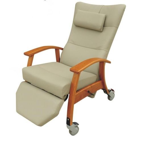 Neigbarer Ruhesessel - HO-S10 - Hongkong Medi - manuell / auf Rollen / Leder