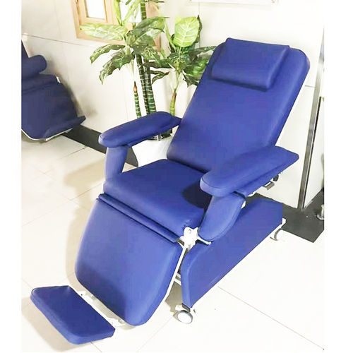 Manueller Chemotherapiestuhl - HO-S15 - Hongkong Medi - vierteilig / auf Rollen / verstellbare Rückenlehne