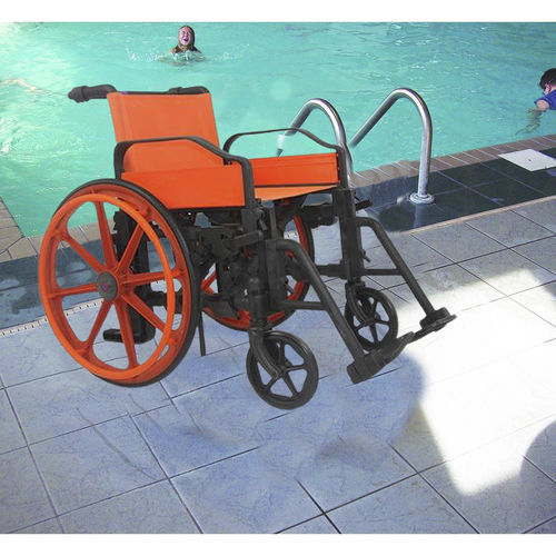 Manueller Rollstuhl - HO-W101 - Hongkong Medi - für Pool / IRM kompatibel / blau