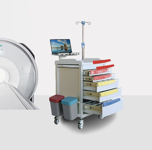Wagen für Kliniken - HO-M05A - Hongkong Medi - Notfall / für Anästhesie / für Tierarztpraxis