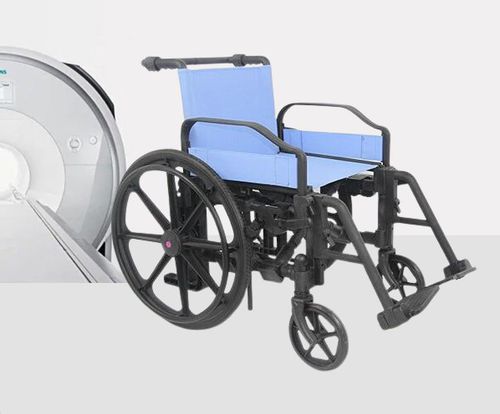 Rollstuhl / IRM kompatibel - HO-W101 - Hongkong Medi - manuell / für den Innenbereich / zusammenklappbar