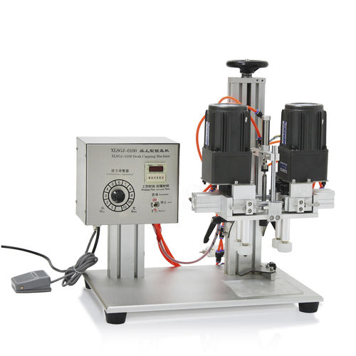 Capper-System / für Flaschen - SGJ-6100 - iPharMachine - für die Pharmaindustrie / halbautomatisch / Tischgerät