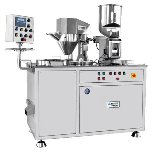 Abfüllanlage für Kapseln - PHARMAFILL CF2 - Anchor Mark Private Limited - automatisch / Elektronen AES / bodenstehend