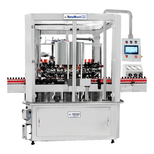 Reinigungsmaschine für die Pharmaindustrie - RW-120 - Anchor Mark Private Limited - Klarspül / drehbar