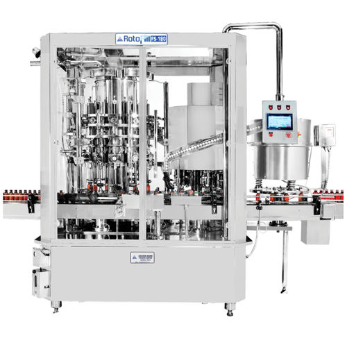 Abfüllanlage für Flüssigkeiten - ROTOFILL - Anchor Mark Private Limited - automatisch / volumetrisch / drehbar