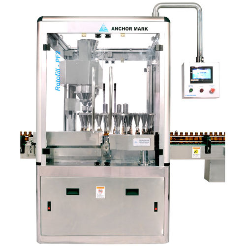 Automatische füllmaschinen - PF 120 - Anchor Mark Private Limited - per Gewicht / drehbar / Elektronen AES