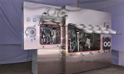 Automatische füllmaschinen - AMI-3 - Anchor Mark Private Limited - kontinuierlich / per Gewicht / Dosen